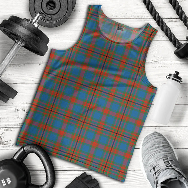 Carnegie Ancient Clan Badge Tartan Men Tank Top