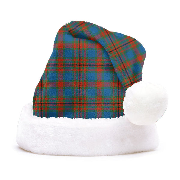 Carnegie Ancient Clan Badge Tartan Plush Christmas Hat
