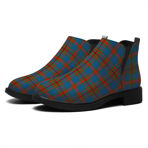Carnegie Ancient Tartan Flat Ankle Boots