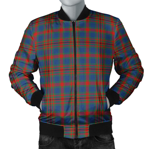Carnegie Modern Clan Badge Tartan Bomber Jacket