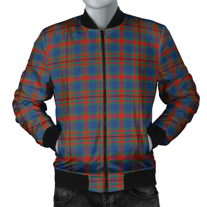 Carnegie Modern Clan Badge Tartan Bomber Jacket