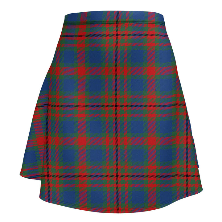 Carnegie Modern Clan Badge Tartan Flared Skirt