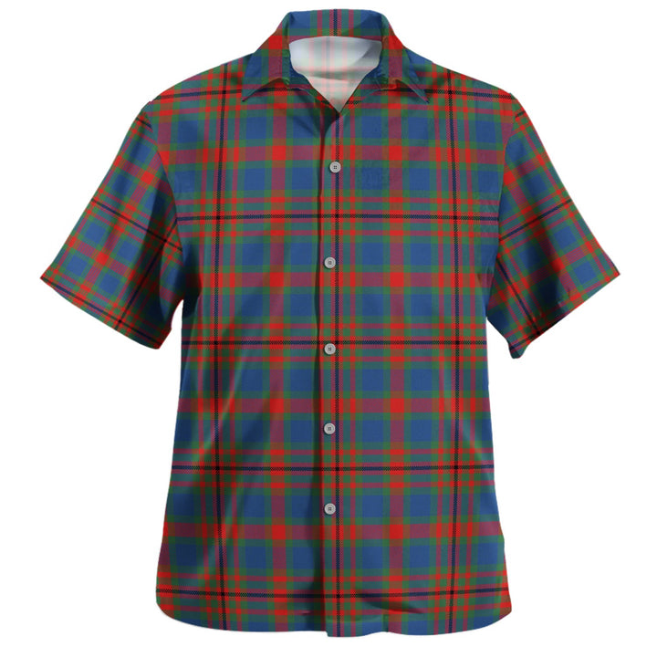 Carnegie Modern Clan Badge Tartan Hawaiian Shirt