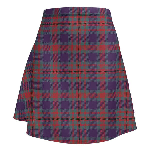 Carnegie Weathered Clan Badge Tartan Flared Skirt