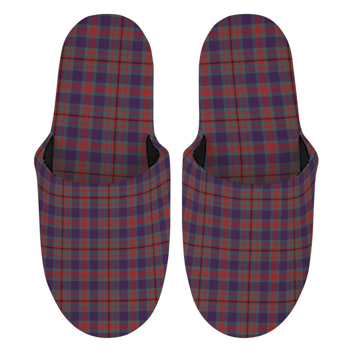 Carnegie Weathered Clan Badge Tartan Mop Slippers