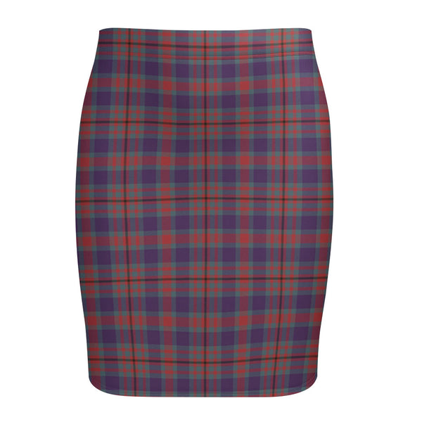 Carnegie Weathered Tartan Fitted Skirt