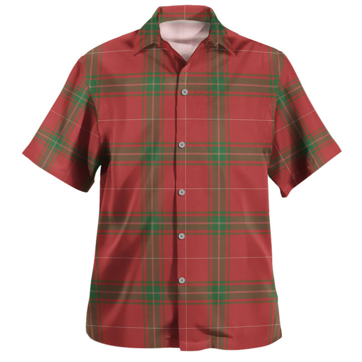 Carruthers Ancient Clan Badge Tartan Hawaiian Shirt