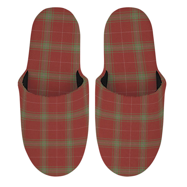 Carruthers Weathered Clan Badge Tartan Mop Slippers