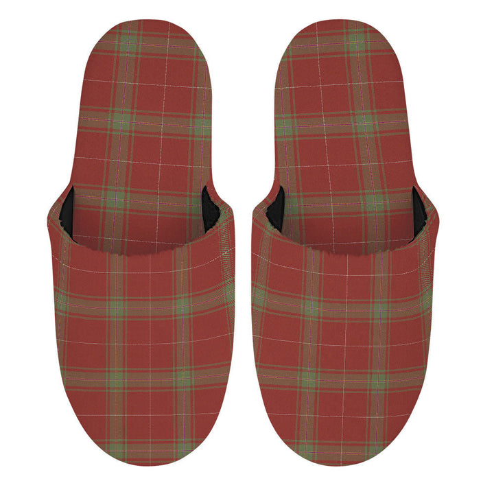 Carruthers Weathered Clan Badge Tartan Mop Slippers