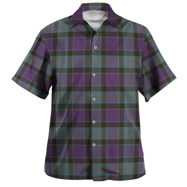 Casely of Mannerston Weathered Tartan Hawaiian Shirt