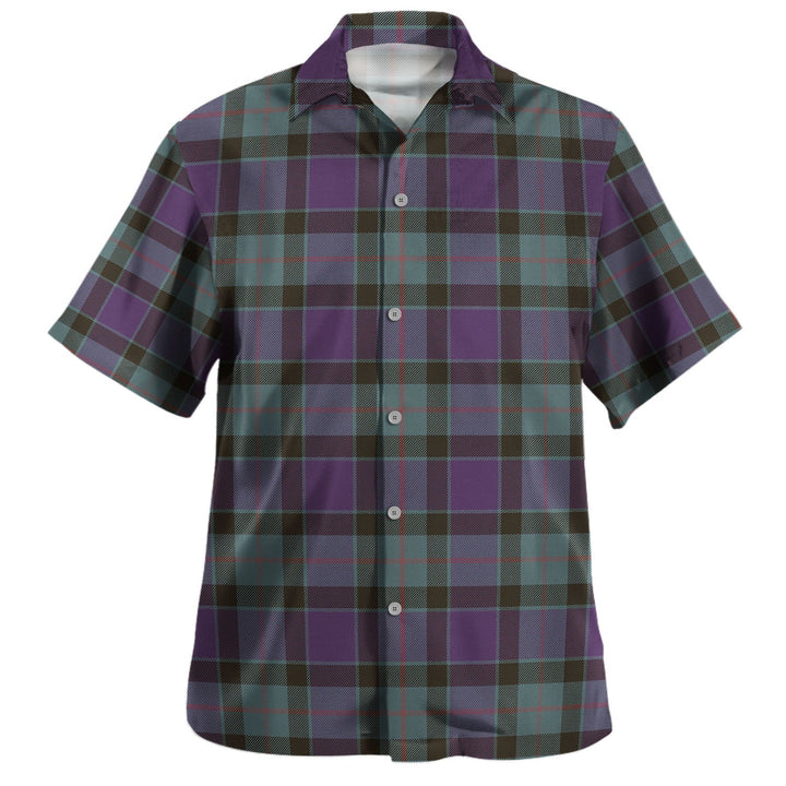 Casely of Mannerston Weathered Tartan Hawaiian Shirt