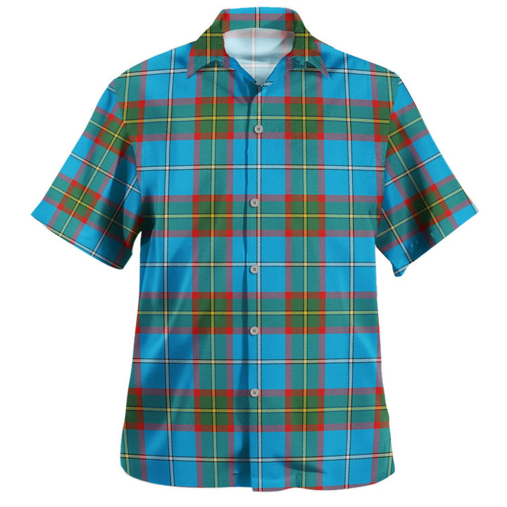 Caskie 2 Modern Tartan Hawaiian Shirt
