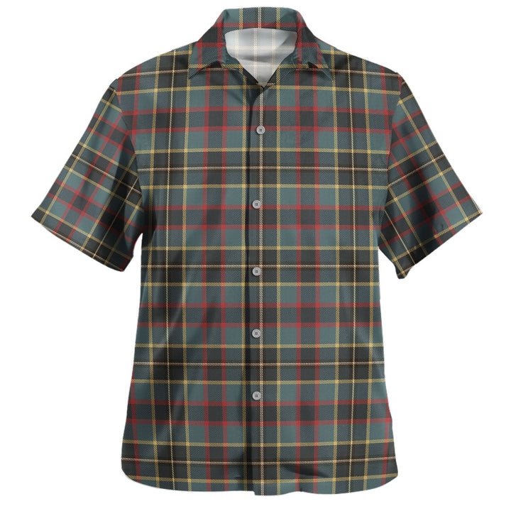 Cates Hunting Weathered Tartan Hawaiian Shirt