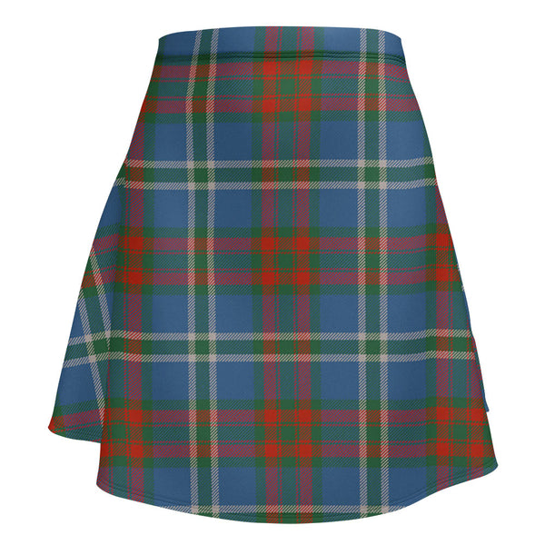 Cathcart Ancient Clan Badge Tartan Flared Skirt