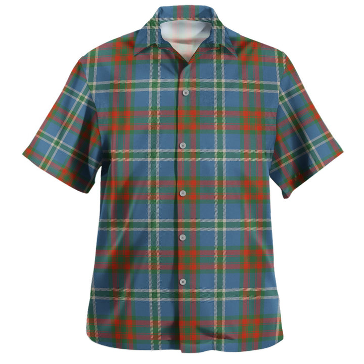 Cathcart Ancient Clan Badge Tartan Hawaiian Shirt