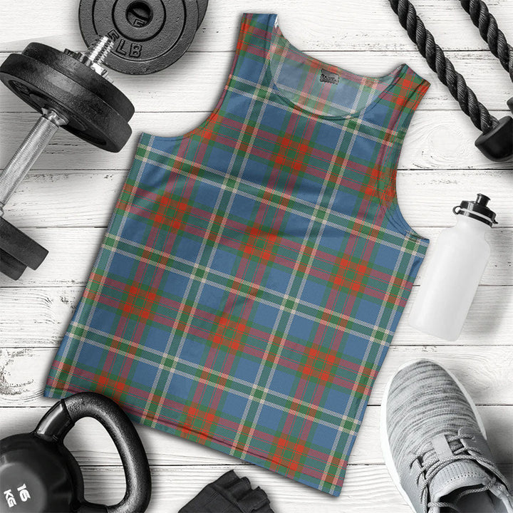 Cathcart Ancient Clan Badge Tartan Men Tank Top