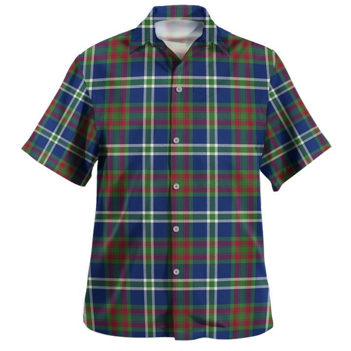 Cathcart Modern Clan Badge Tartan Hawaiian Shirt