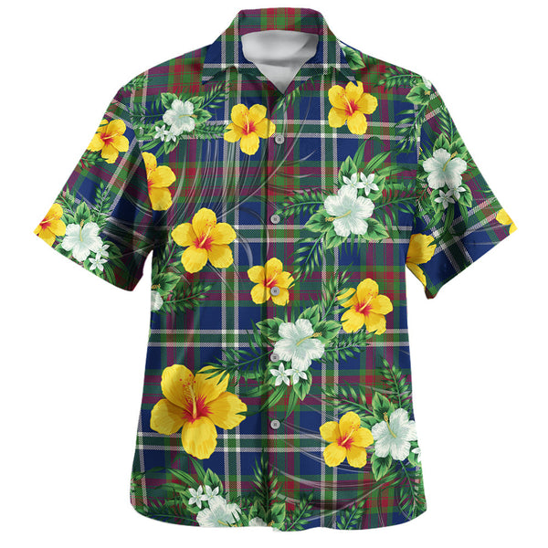 Cathcart Modern Clan Badge Tartan Hawaiian Shirt Summer Vibes Style