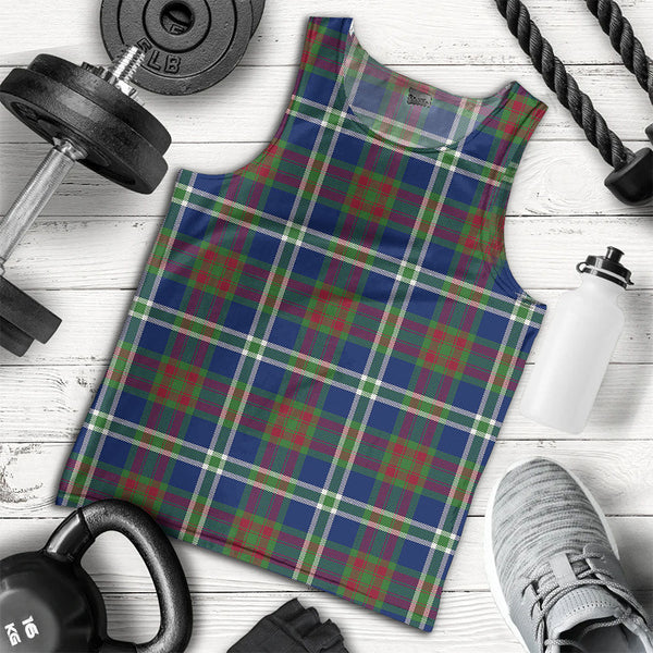 Cathcart Modern Clan Badge Tartan Men Tank Top