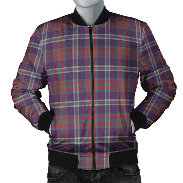 Cathcart Weathered Clan Badge Tartan Bomber Jacket