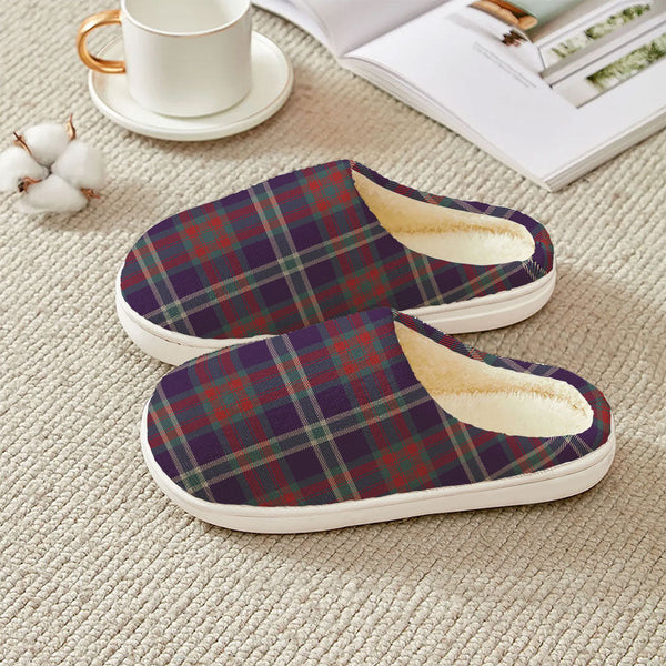 Cathcart Weathered Clan Badge Tartan Plush Slipper
