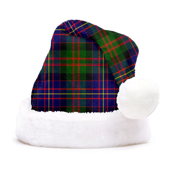 Chalmers Modern Clan Badge Tartan Plush Christmas Hat