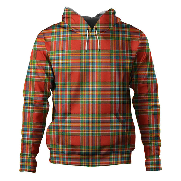 Chattan Ancient Clan Badge Tartan Hoodie