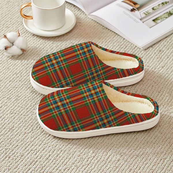 Chattan Ancient Clan Badge Tartan Plush Slipper