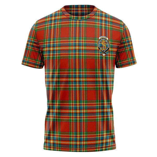 Chattan Ancient Clan Badge Tartan T-Shirt