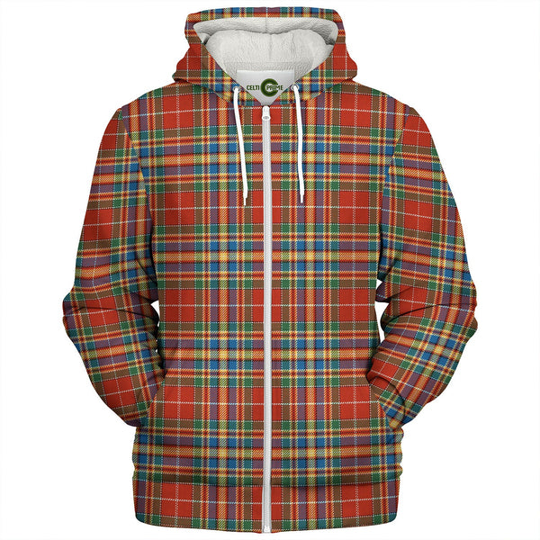 Chattan Chief Ancient Tartan Sherpa Hoodie
