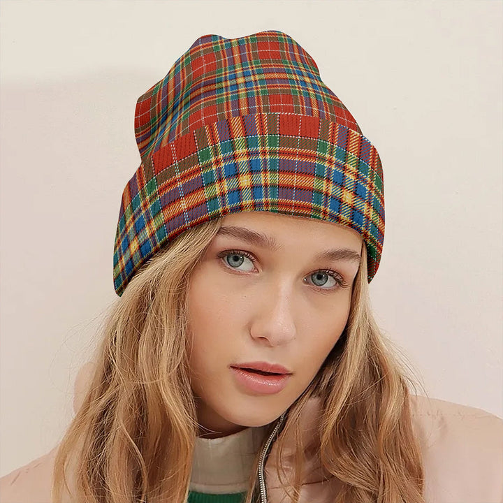 Chattan Chief Ancient Tartan Knitted Beanie
