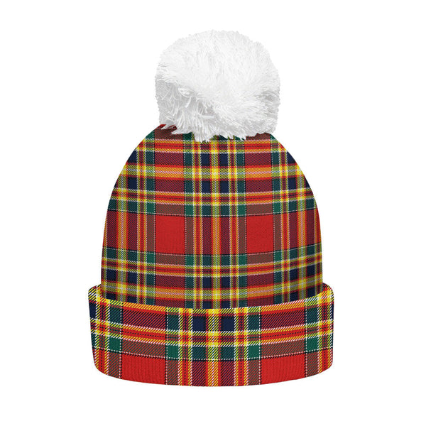 Chattan Modern Clan Badge Tartan Bobble Beanie Hat