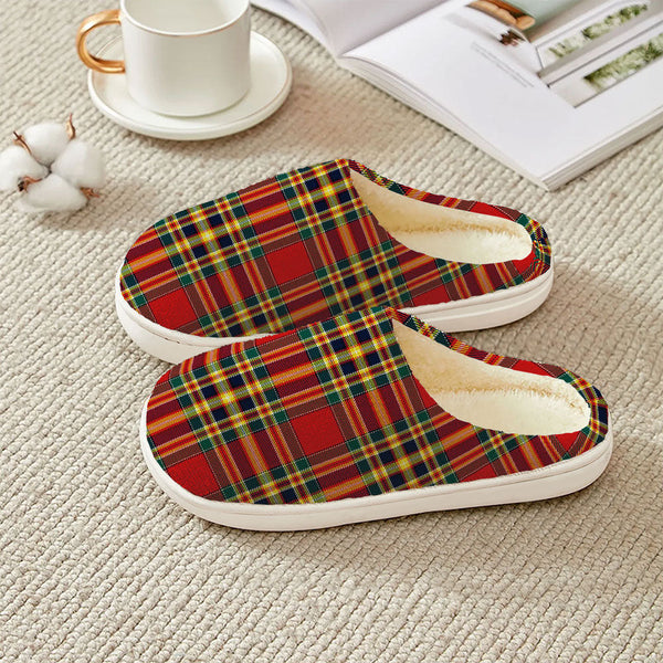 Chattan Modern Clan Badge Tartan Plush Slipper