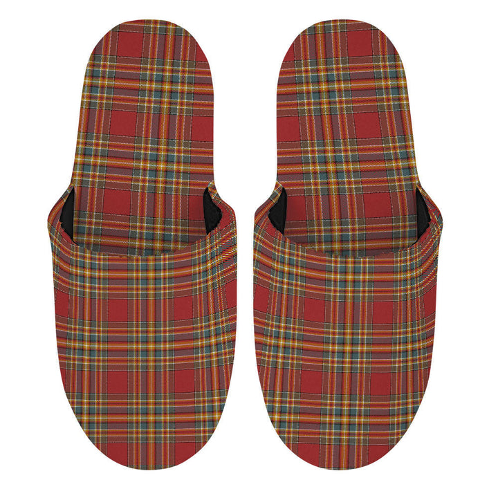 Chattan Weathered Clan Badge Tartan Mop Slippers