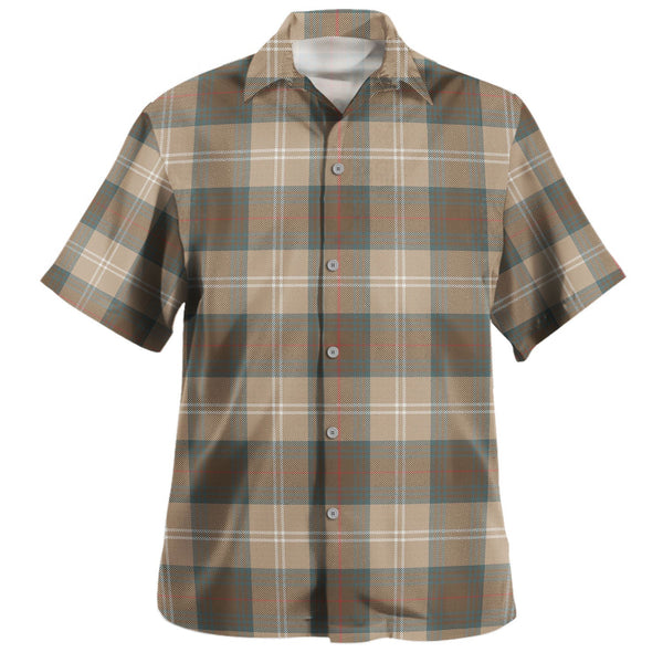 Chisholm Hunting Weathered Tartan Hawaiian Shirt
