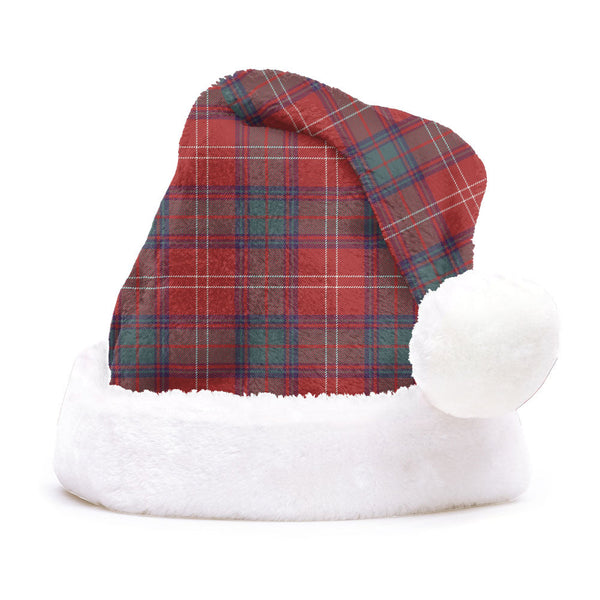Chisholm Weathered Clan Badge Tartan Plush Christmas Hat