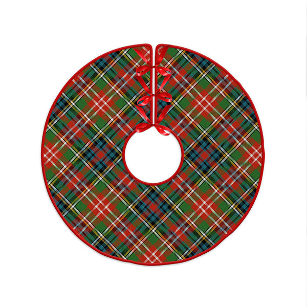 Christie Ancient Clan Badge Tartan Christmas Tree Skirt