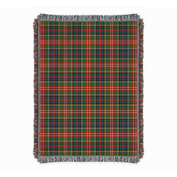 Christie Ancient Clan Badge Tartan Woven Blanket