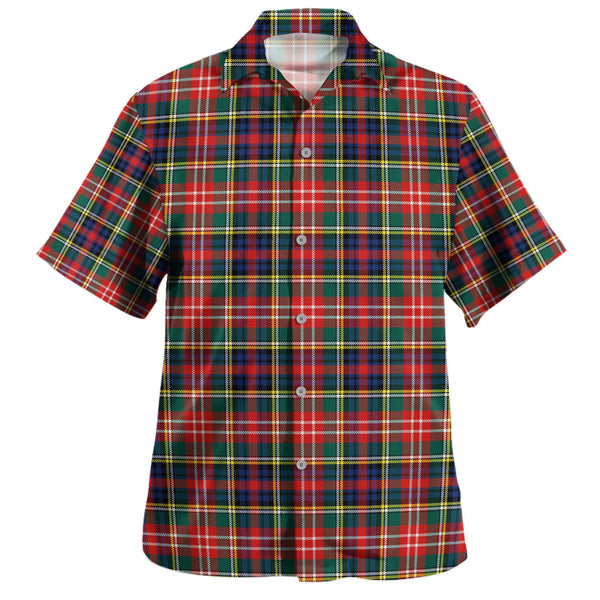Christie Modern Clan Badge Tartan Hawaiian Shirt