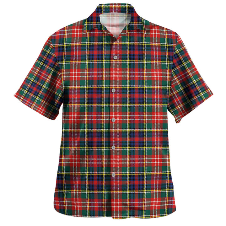 Christie Modern Clan Badge Tartan Hawaiian Shirt