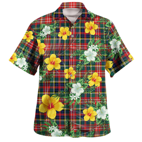 Christie Modern Clan Badge Tartan Hawaiian Shirt Summer Vibes Style