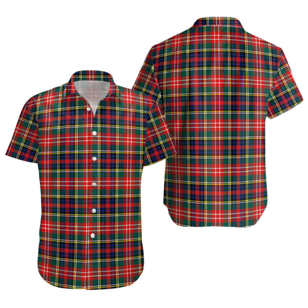 Christie Modern Clan Badge Tartan Short Sleeve Shirt