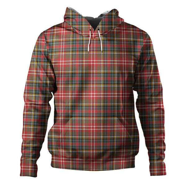 Christie Weathered Clan Badge Tartan Hoodie