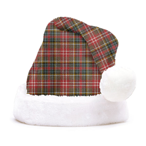 Christie Weathered Clan Badge Tartan Plush Christmas Hat