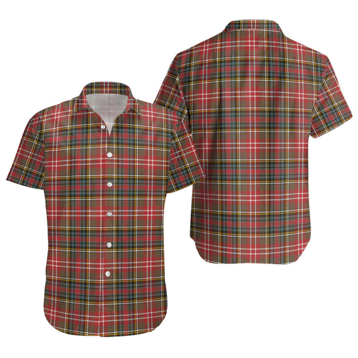 Christie Weathered Clan Badge Tartan Short Sleeve Shirt