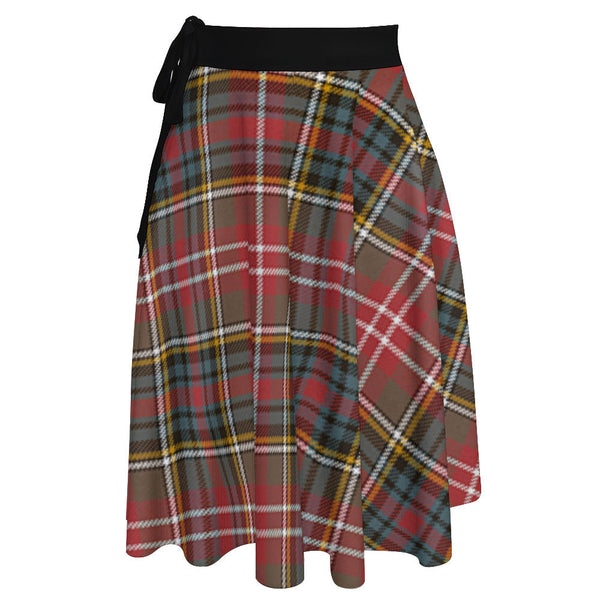Christie Weathered Tartan Wrap Skirt