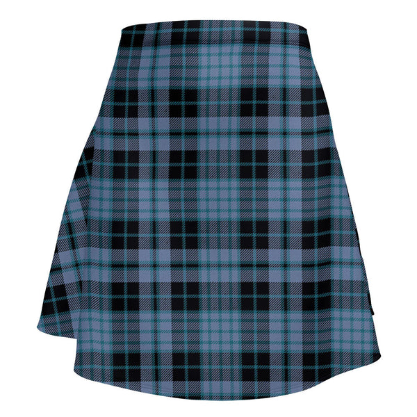 Clark (Clergy) Ancient Clan Badge Tartan Flared Skirt