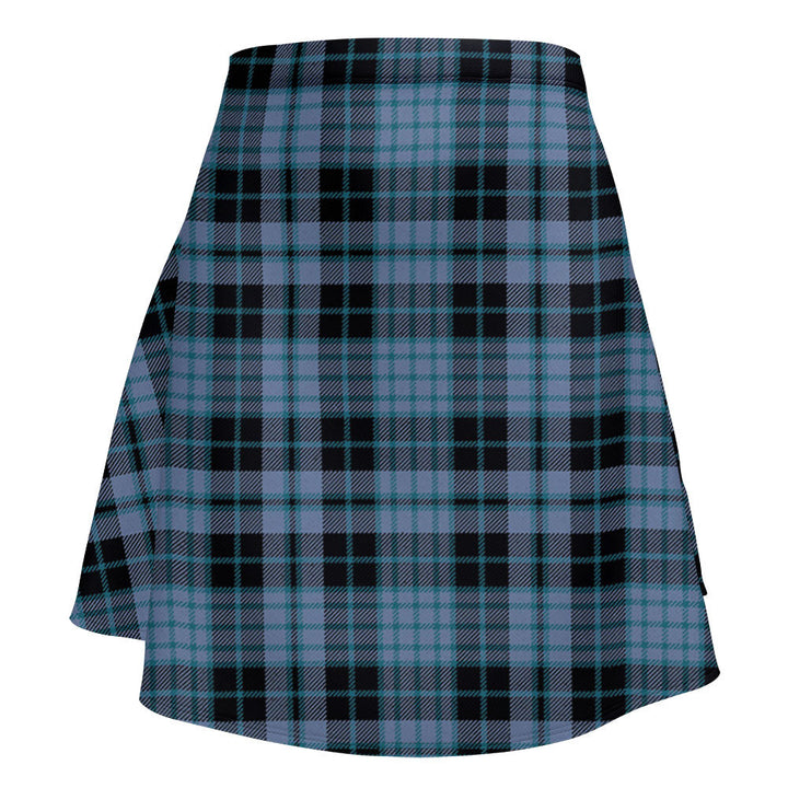 Clark (Clergy) Ancient Clan Badge Tartan Flared Skirt
