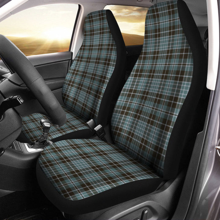 Clark (Clergy) Weathered Clan Badge Tartan Car Seat Covers