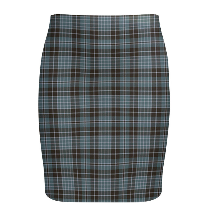 Clark (Clergy) Weathered Tartan Fitted Skirt